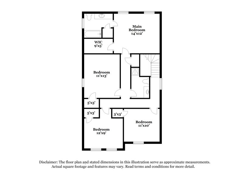 1,770/Mo, 4950 S Cancun Dr Houston, TX 77045 Floorplan View 2