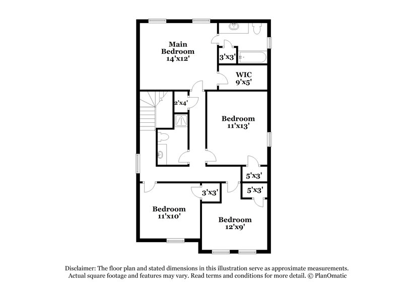 1,775/Mo, 4903 S Cancun Dr Houston, TX 77045 Floor Plan View