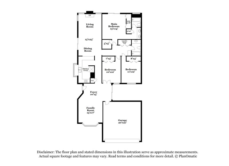 1,710/Mo, 8818 Kalewood Dr Houston, TX 77099 Floor Plan View