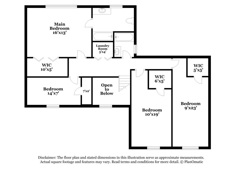 2,790/Mo, 10919 Skybird Dr Houston, TX 77064 Floor Plan View