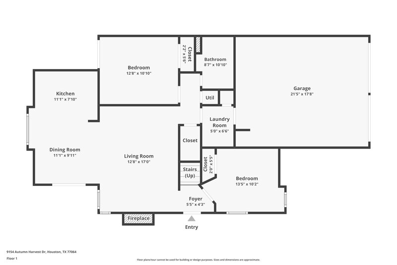 2,380/Mo, 9154 Autumn Harvest Dr Houston, TX 77064 Floorplan View