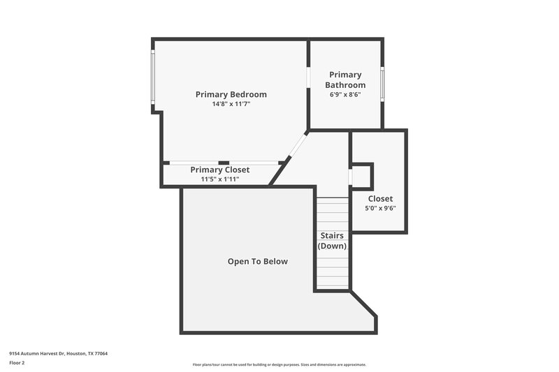 2,380/Mo, 9154 Autumn Harvest Dr Houston, TX 77064 Floorplan View 2