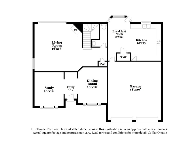 2,225/Mo, 5419 Golden Stream Dr Houston, TX 77066 Floor Plan View