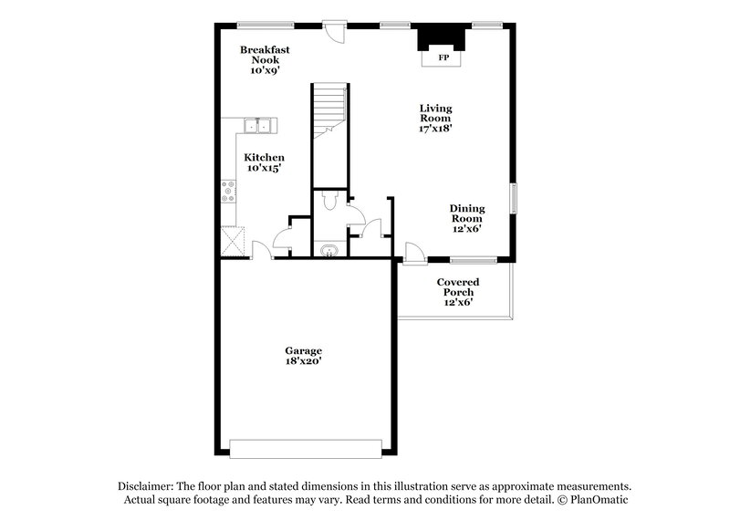 1,925/Mo, 2202 Tomlinson Trail Dr Houston, TX 77067 Floor Plan View