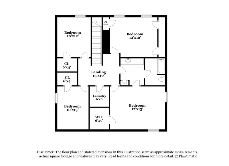 2,050/Mo, 10806 Gable Hill Ln Houston, TX 77067 Floor Plan View