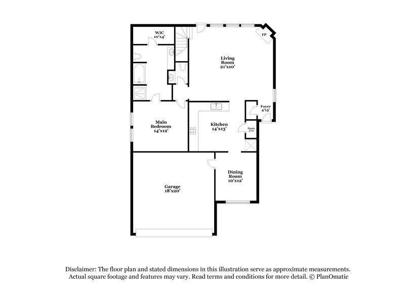 2,050/Mo, 10806 Gable Hill Ln Houston, TX 77067 Floor Plan View 2
