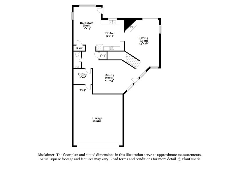 1,930/Mo, 1402 Baychester Ln Houston, TX 77073 Floor Plan View