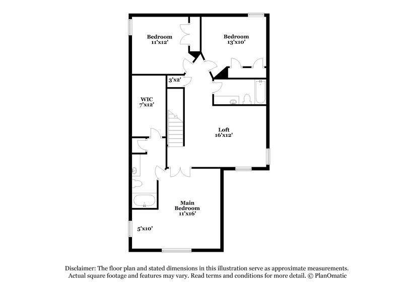 1,705/Mo, 358 Remington Harbor Ct Houston, TX 77073 Floor Plan View 2