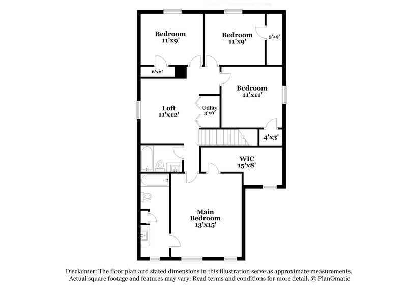 1,975/Mo, 407 Willow West Dr Houston, TX 77073 Floor Plan View 2