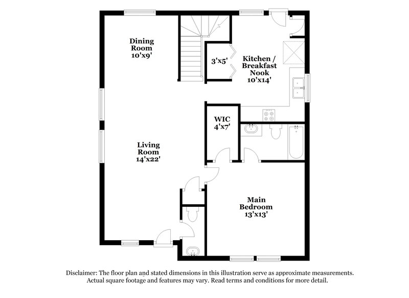 1,840/Mo, 1129 Verde Trails Dr Houston, TX 77073 Floor Plan View