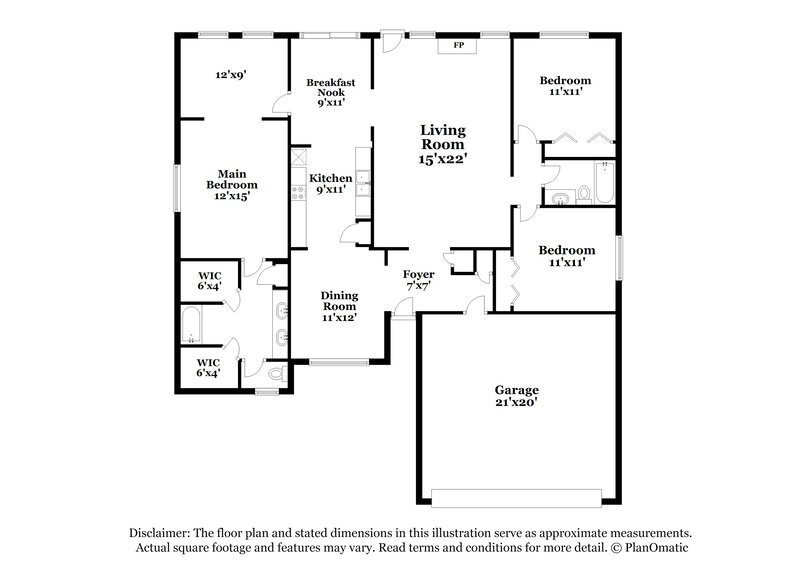 1,815/Mo, 16303 La Gloria Dr Houston, TX 77083 Floor Plan View