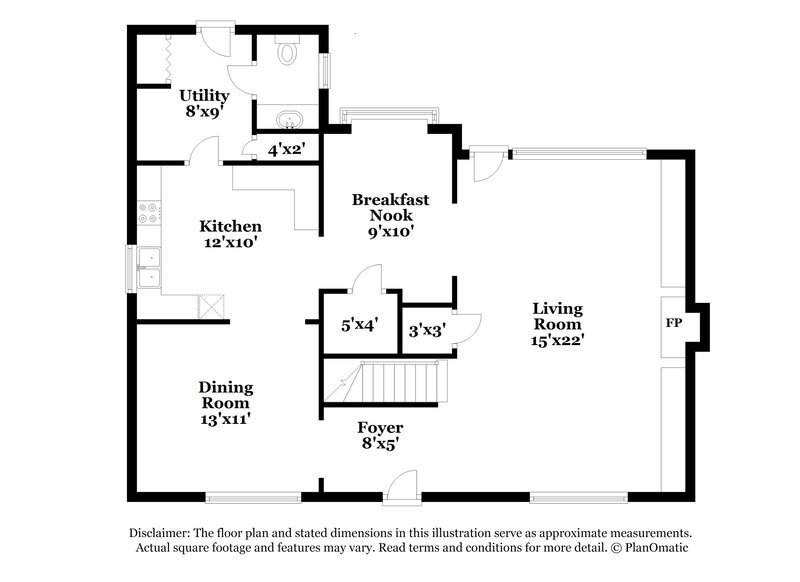 1,960/Mo, 15127 Camino del Sol Dr Houston, TX 77083 Floor Plan View