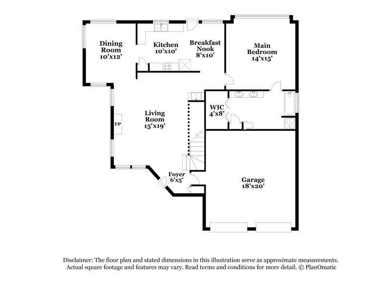1,955/Mo, 18082 Garden Manor Dr Houston, TX 77084 Floor Plan View