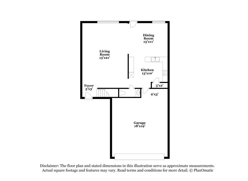 1,870/Mo, 6511 McCharen Ct Houston, TX 77086 Floorplan View