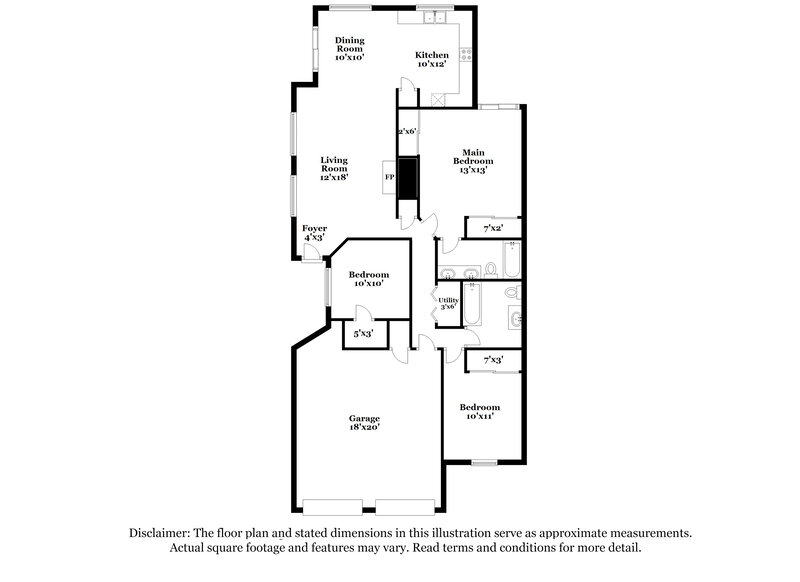 1,815/Mo, 7750 High Village Dr Houston, TX 77095 Floor Plan View