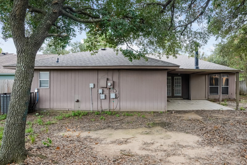 2,670/Mo, 16746 Summer Dawn Ln Houston, TX 77095 Rear View