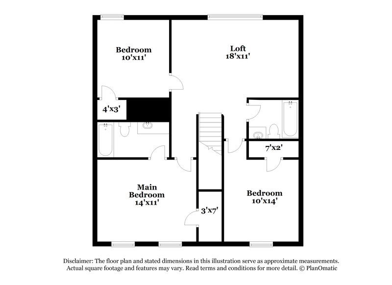 1,610/Mo, 21243 Linden House Ct Humble, TX 77338 Floorplan View 2