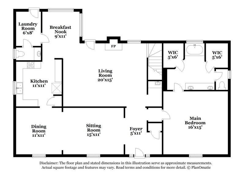 2,635/Mo, 5618 Forest Timbers Dr Humble, TX 77346 Floor Plan View