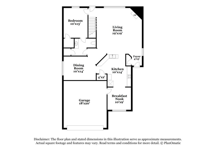 2,635/Mo, 4923 Conifer Ridge Way Humble, TX 77346 Floorplan View 2