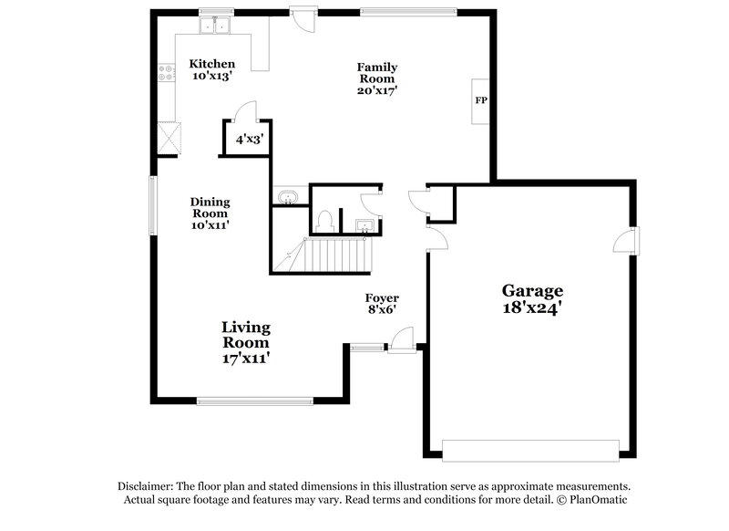 2,430/Mo, 4515 Burkegate Dr Spring, TX 77373 Floor Plan View