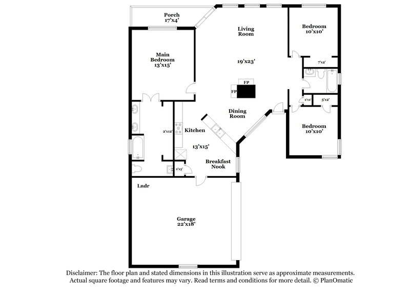 0/Mo, 2502 Loyanne Dr Spring, TX 77373 Floor Plan View