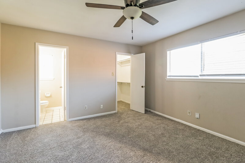 1,575/Mo, 4714 Glendower Dr Spring, TX 77373 Main Bedroom View