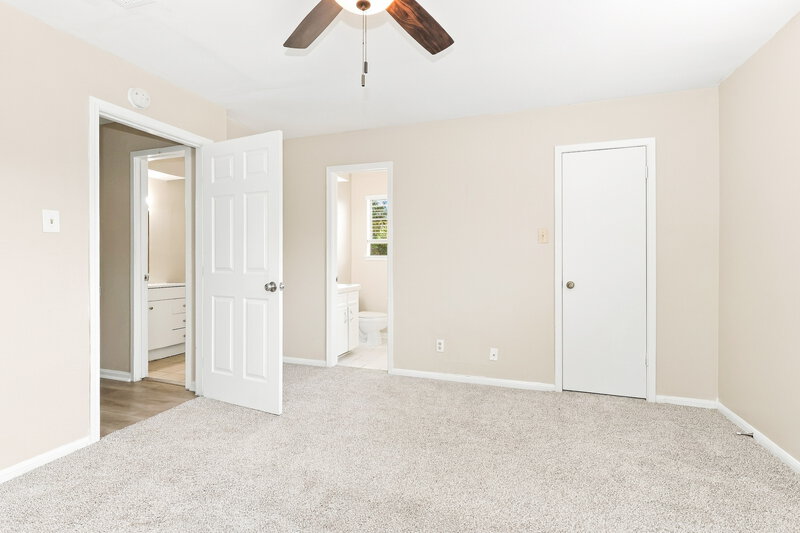 1,545/Mo, 4714 Glendower Dr Spring, TX 77373 Primary Bedroom View