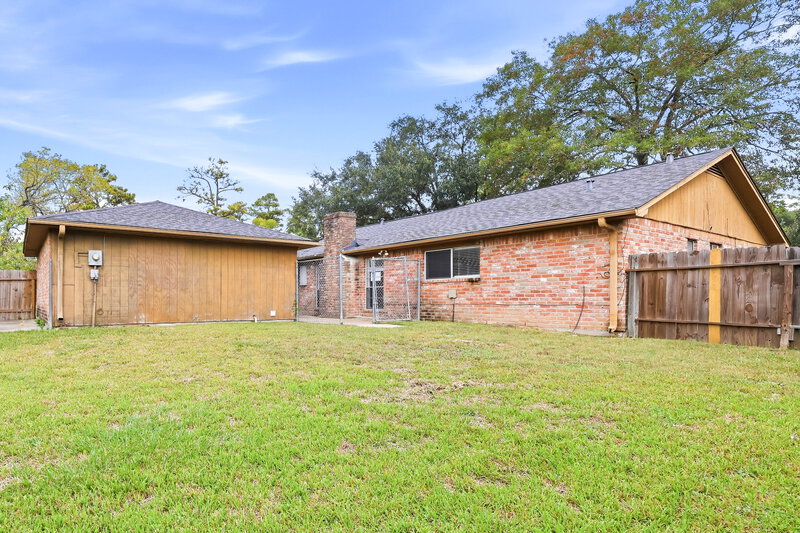 1,545/Mo, 4714 Glendower Dr Spring, TX 77373 Rear View