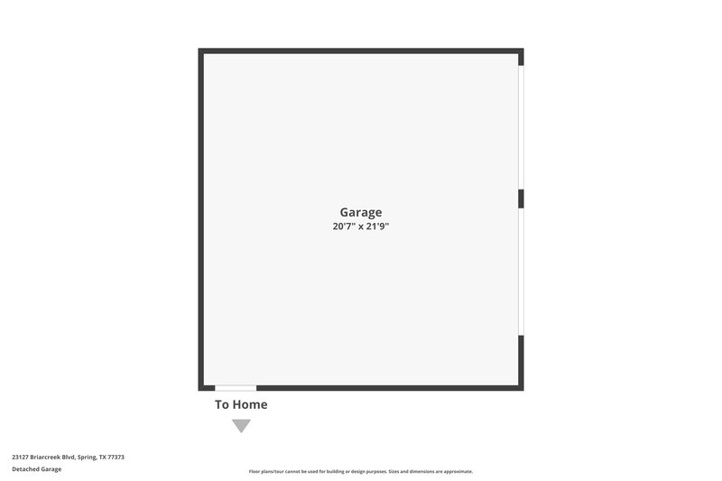 1,555/Mo, 23127 Briarcreek Blvd Spring, TX 77373 Floor Plan View 2