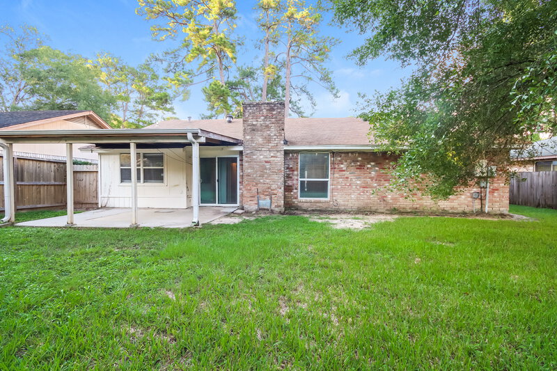 1,885/Mo, 5215 Sweetwind Ln Spring, TX 77373 Rear View