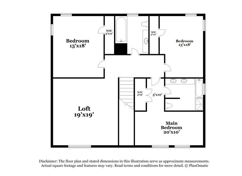 2,280/Mo, 16830 Goodfield Ct Spring, TX 77379 Floor Plan View 2