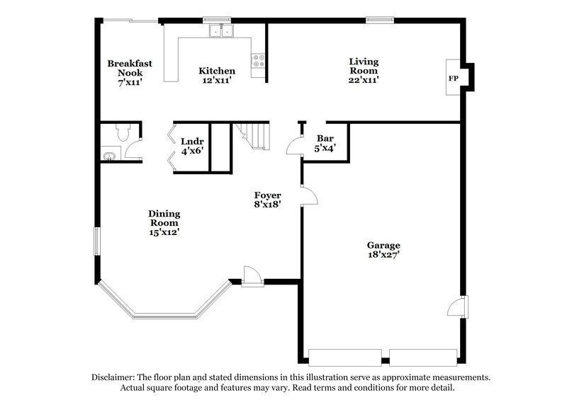 1,950/Mo, 4466 W Cypress Villas Dr Spring, TX 77379 Floor Plan View