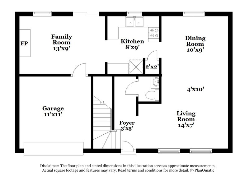2,310/Mo, 16927 Kettle Creek Dr Spring, TX 77379 Floor Plan View