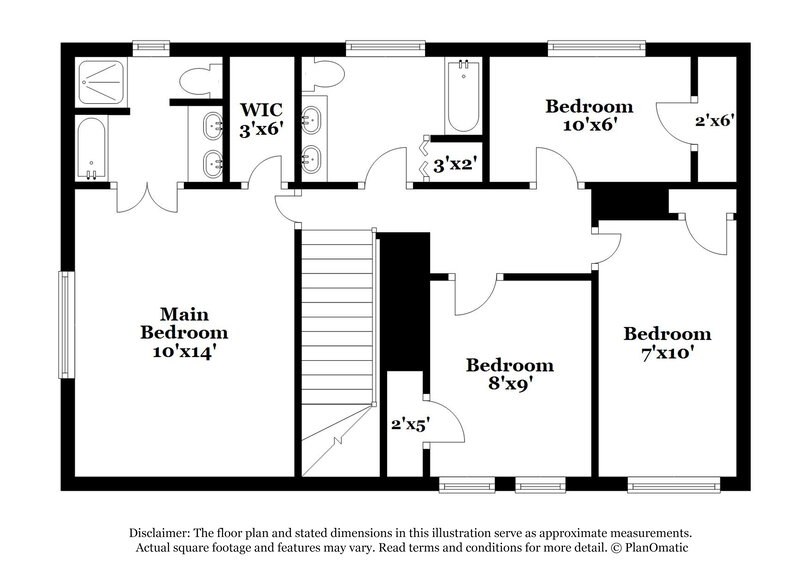 2,310/Mo, 16927 Kettle Creek Dr Spring, TX 77379 Floor Plan View 2
