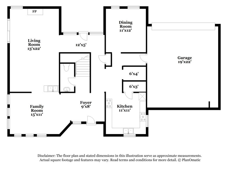 1,705/Mo, 17803 Villa Way Dr Spring, TX 77379 Floor Plan View