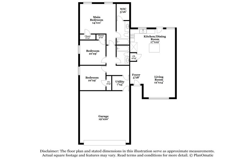 2,120/Mo, 4815 Comal River Loop Spring, TX 77386 Floor Plan View