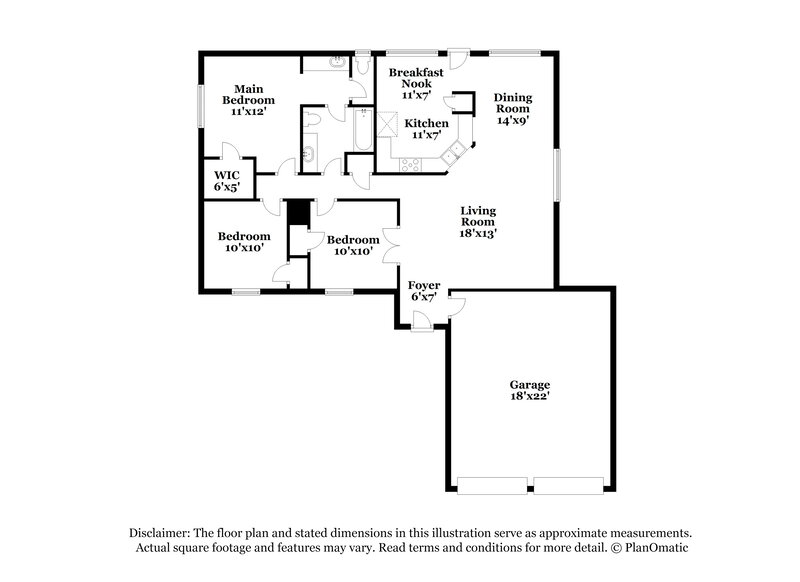 0/Mo, 21102 Fernhollow Ln Spring, TX 77388 Floor Plan View