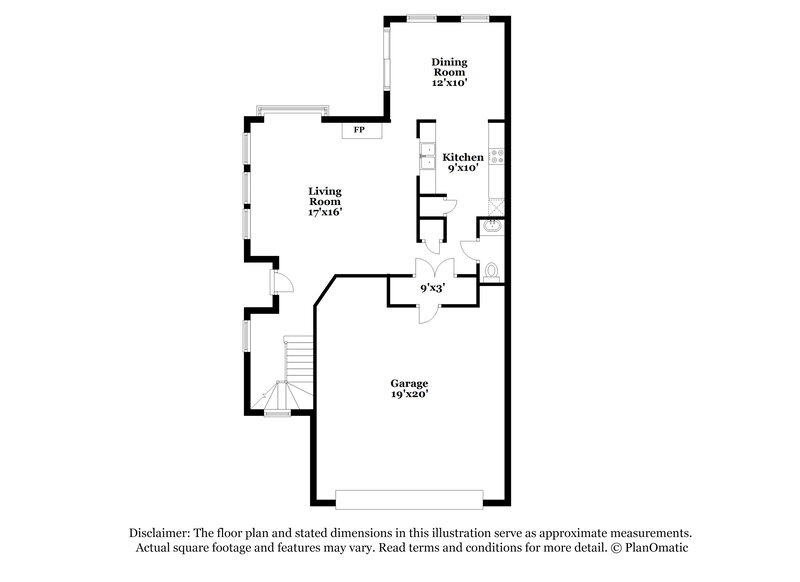 1,705/Mo, 16602 Quiet Trail Dr Humble, TX 77396 Floorplan View