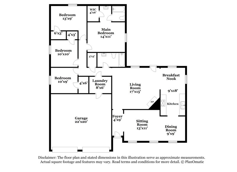 2,680/Mo, 15218 Heron Park Dr Humble, TX 77396 Floor Plan View