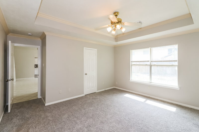 2,075/Mo, 6207 Hampton Oak Ct Katy, TX 77449 Main Bedroom View 2