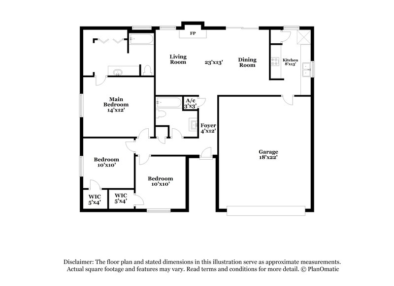 1,805/Mo, 15914 Pryor Dr Missouri City, TX 77489 Floor Plan View