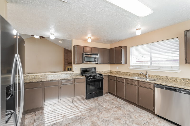 1,675/Mo, 1711 Meadow Green Dr Missouri City, TX 77489 Kitchen View