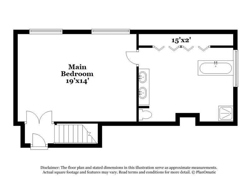 1,595/Mo, 3642 Storm Creek Dr Houston, TX 77088 Floor Plan View 2