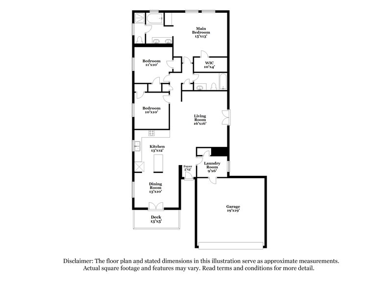 1,670/Mo, 10115 Elderberry Park Ln Tomball, TX 77375 Floorplan View