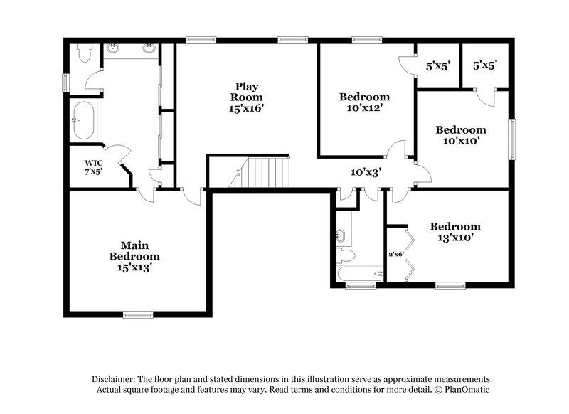 2,305/Mo, 22711 Powell House Ln Katy, TX 77449 Floor Plan View 2