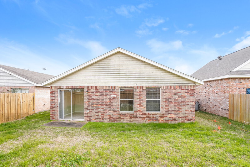 1,795/Mo, 7728 Ellis Dr Missouri City, TX 77489 Rear View