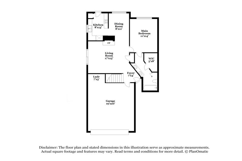 1,885/Mo, 5939 Berkridge Dr Houston, TX 77053 Floor Plan View