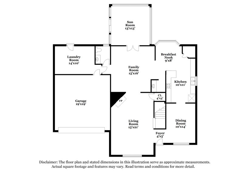 2,120/Mo, 8523 Pines Place Dr Humble, TX 77346 Floor Plan View