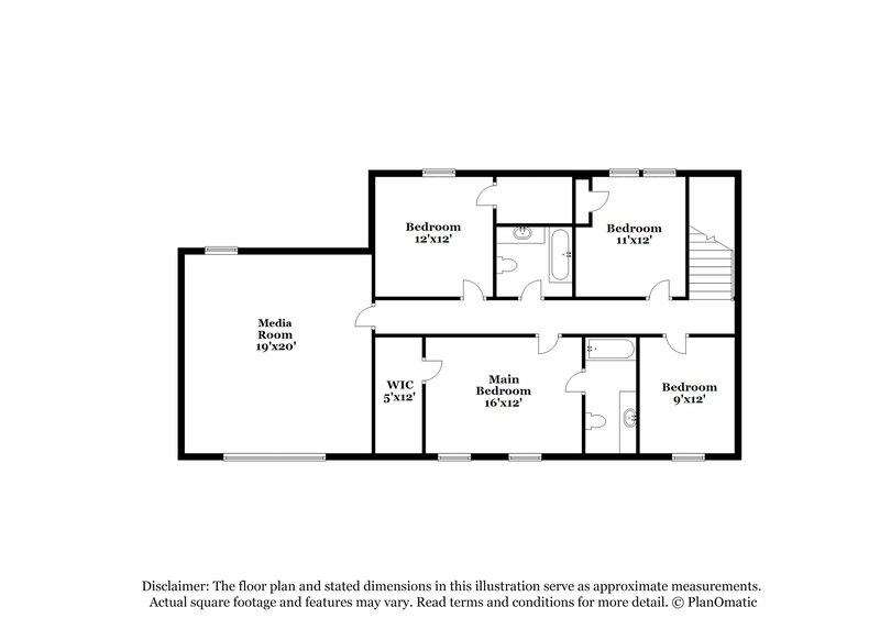 2,195/Mo, 17019 Lazy Hill Ln Spring, TX 77379 Floor Plan View 2