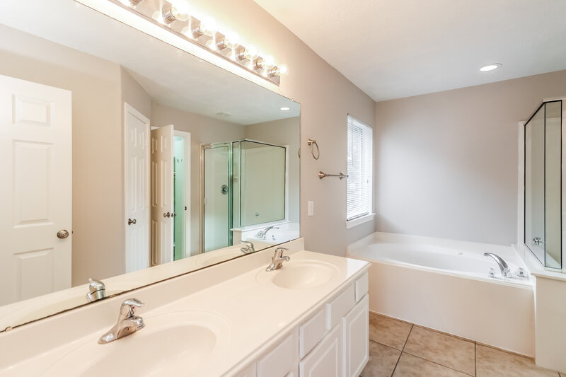 3,140/Mo, 16611 Great Oaks Hollow Dr Houston, TX 77083 Main Bathroom View 2